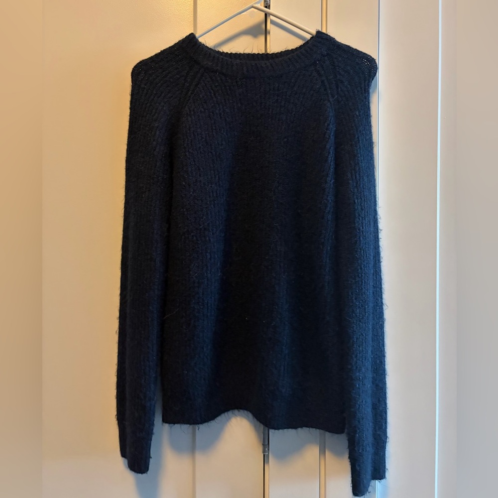 Royal Blue knit wool sweater
